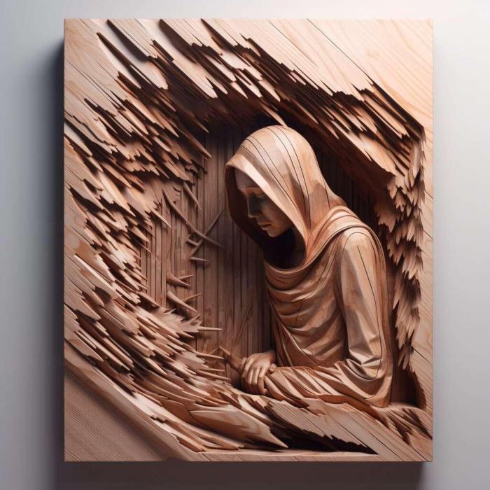 نموذج ثلاثي الأبعاد لآلة CNC 3D Art 